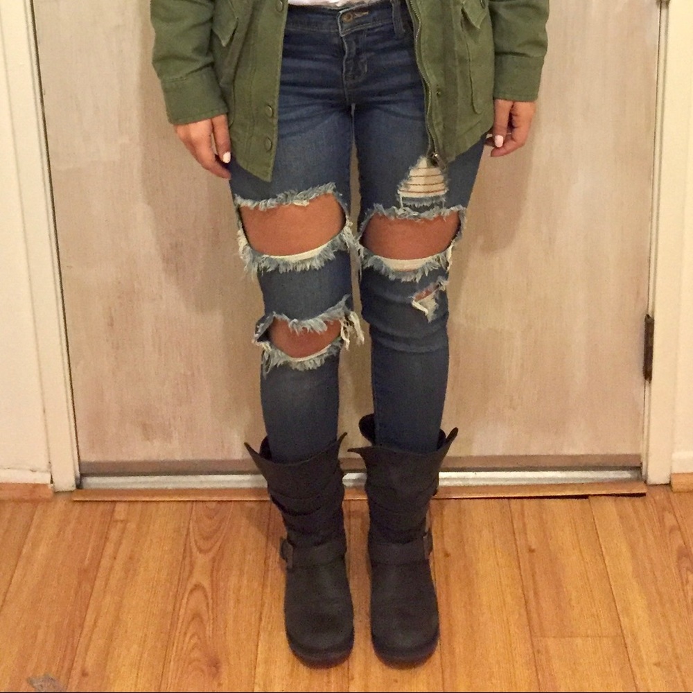Steve Madden Combat Boots
